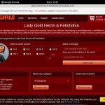 $1 Lady Gold Fetishdiva Trial $1 Lady Gold Fetishdiva Trial