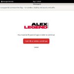 Accounts Alexlegend.com