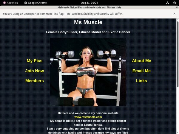 Accounts Msmuscle.com