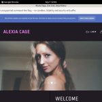 Alexiacage.modelcentro.com Join By Text Message