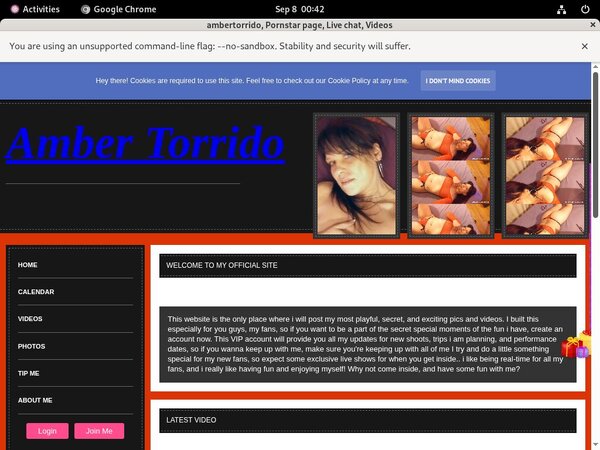 Ambertorrido.modelcentro.com Join By Direct Pay
