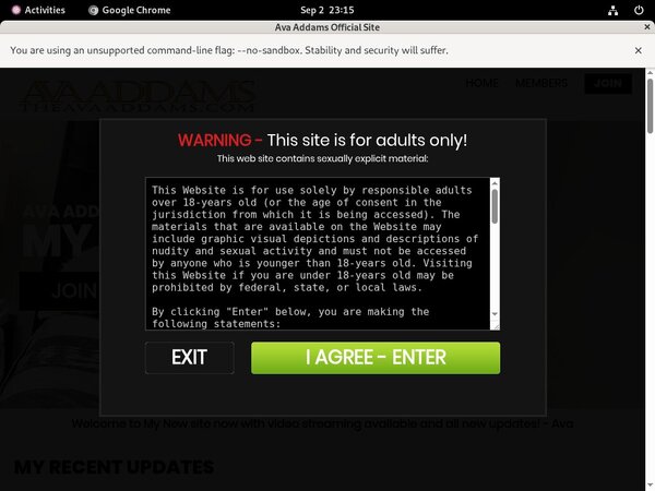 Ava Addams Account Information Ava Addams Account Information