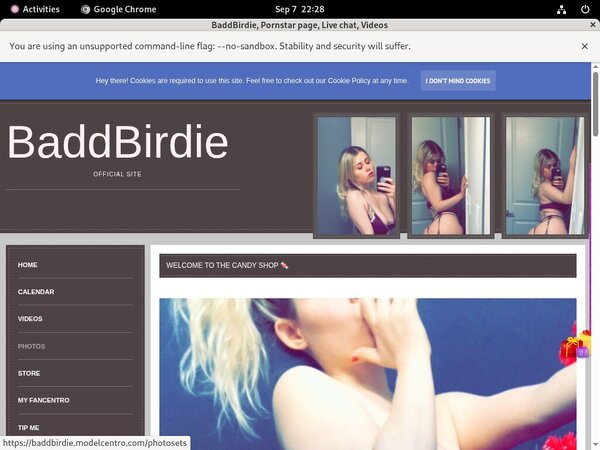 Baddbirdie.modelcentro.com Photo