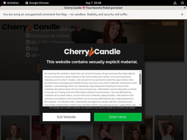 Cherry-candle.com Free Account And Password