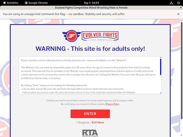 Evolvedfights.com Vk