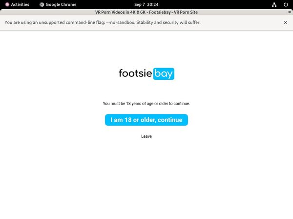 Footsie Bay Member Review