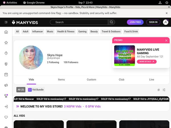 Free Acc For SkyraHope