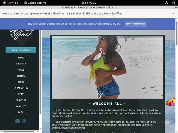 Free Account EllieBoulder