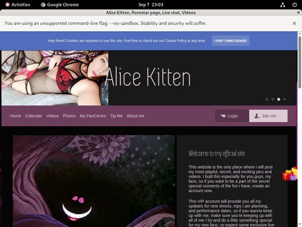Free Alice Kitten Trial