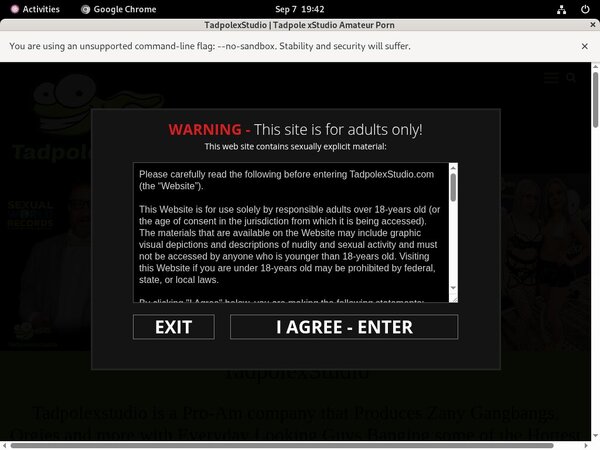 Free Logins For Tadpolexstudio.com