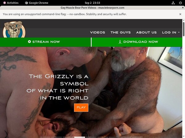 Free Musclebearporn.com Hacked Login