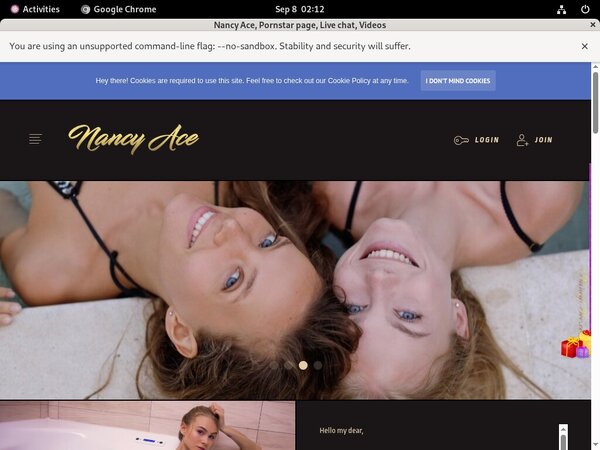 Free Nancyace.com User And Pass