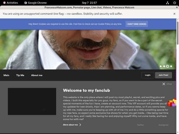 Free Premium Accounts For FrancescoMalcomcom