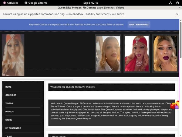 Free Queen Diva Morgan Porn Accounts