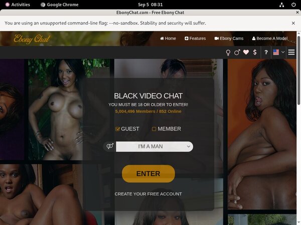 Get Ebonychat Trial Free