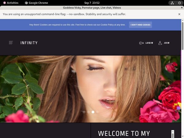 Goddess Vicky Discount Join Page