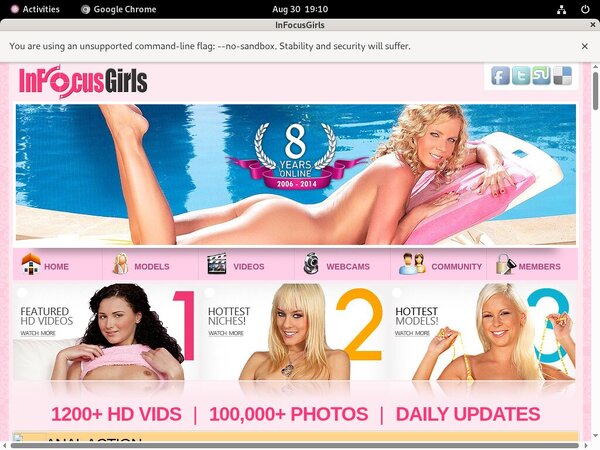 In Focus Girls Gratis Password