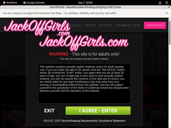Jackoffgirls.com User And Pass