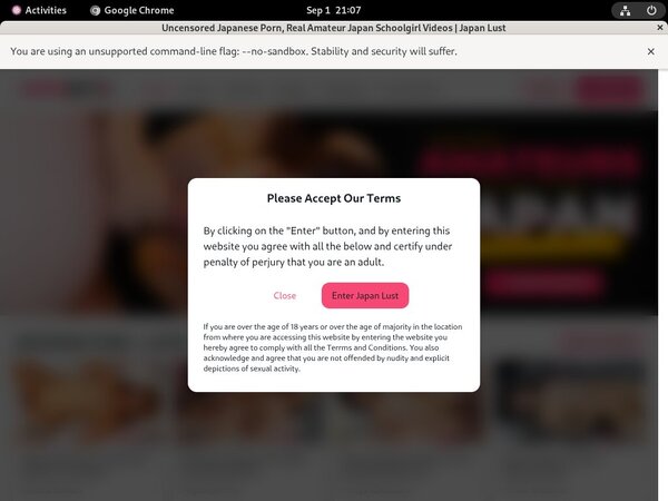 Japan Lust Account Creator