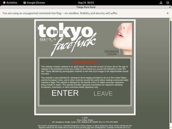 Limited Tokyofacefuck.com Discount Offer