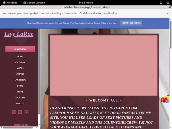 LivyLaRue New Account