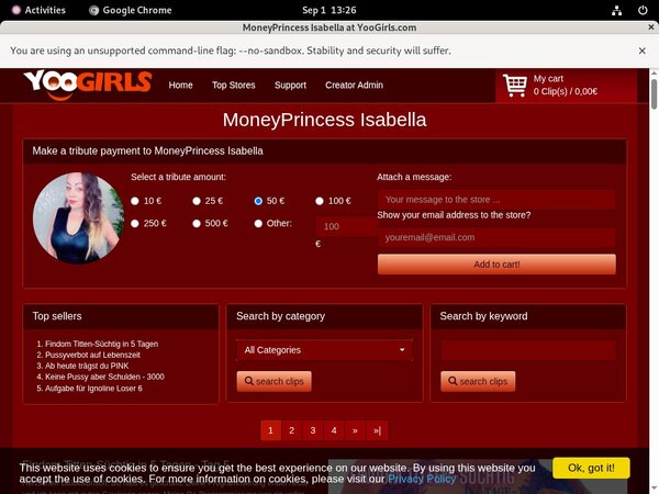 Login To MoneyprincessIsabell Free Login To MoneyprincessIsabell Free