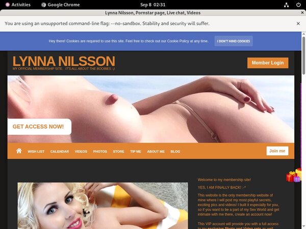 Lynna Nilsson Anal