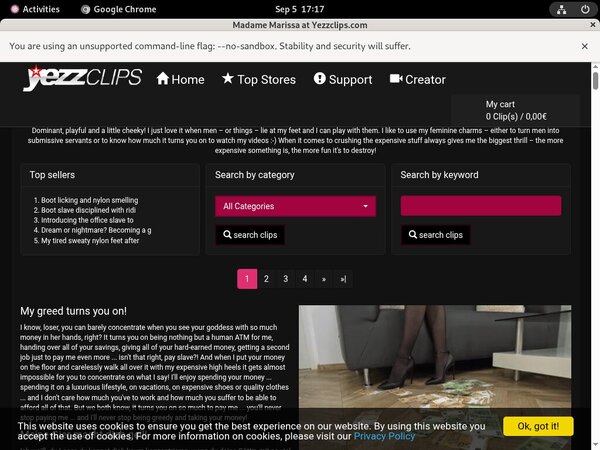 Madame Marissa Paysite