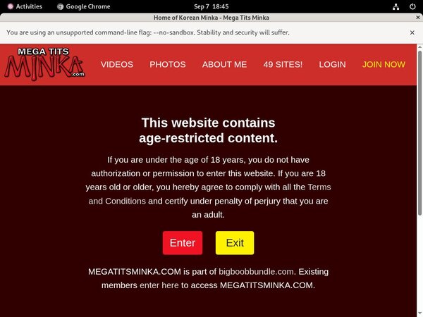 Minka Tits Mega Premium Password