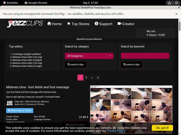 Mistress Stellami Discount (SAVE 70%)