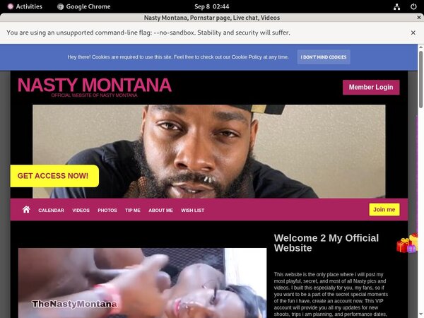 Nasty Montana Discount Membership