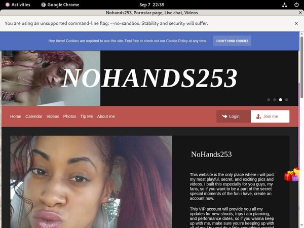 Nohands253 Porn Site