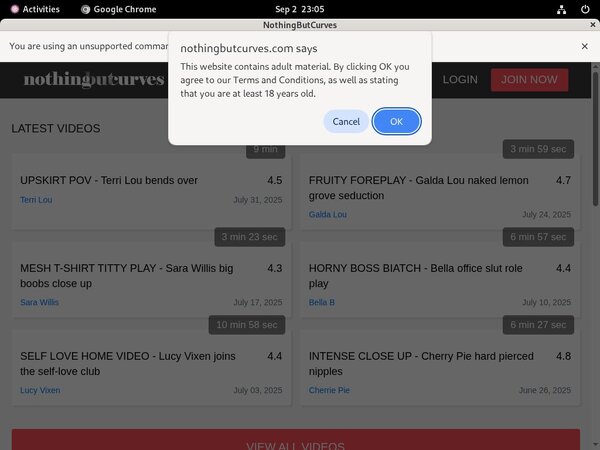 Nothingbutcurves.com User And Password