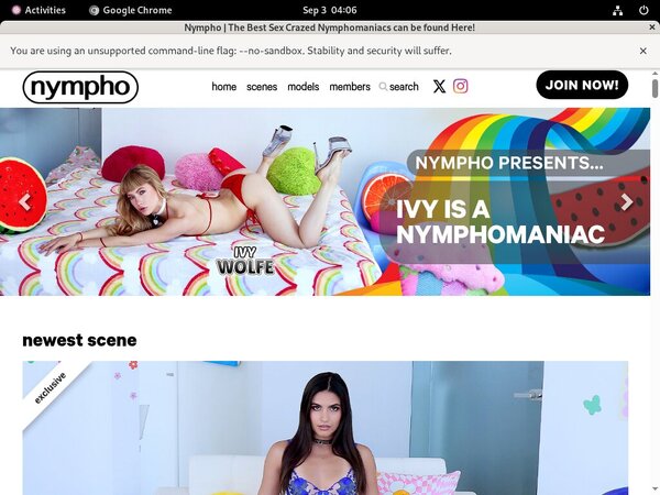 Nympho Discount Free Trial