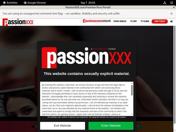 Passion XXX Free Trials