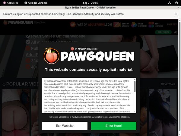 Pawgqueen.com Account Membership