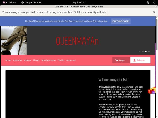 QUEEMAYAn Members Password