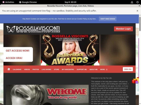 Rossella Visconti Discount Password