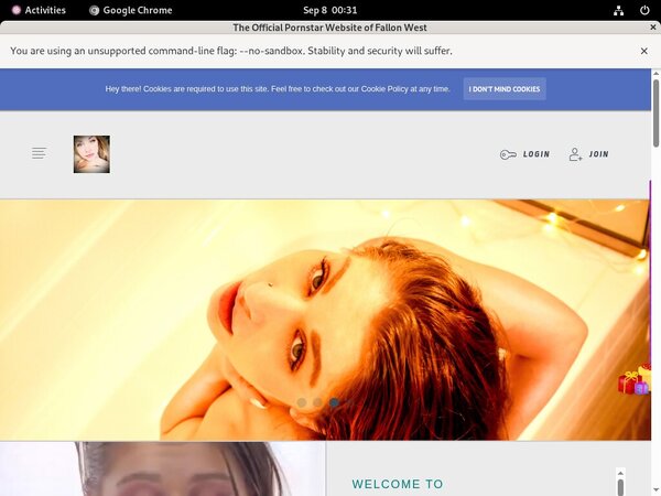 Sign Up To Fallonfuckingwest