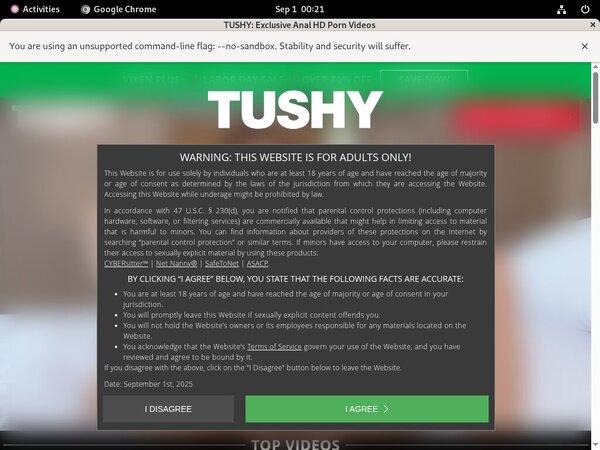Sign Up To Tushy Sign Up To Tushy