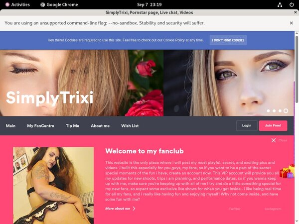 SimplyTrixi Sex