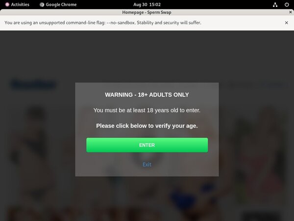 Sperm Swap Free Login Account