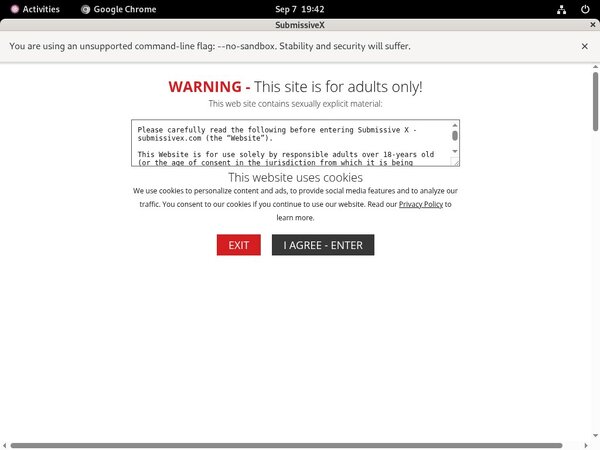 Submissivex.com $1 Porn Trial