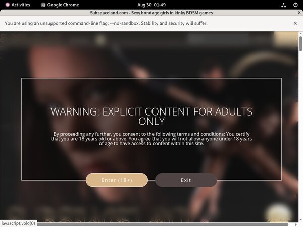 Subspaceland Anal Subspaceland Anal