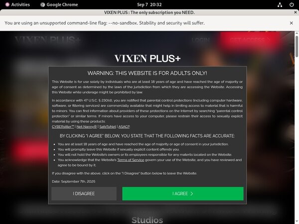 Vixen Plus Trial Option
