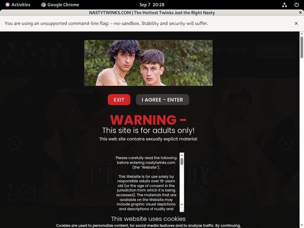 Nasty Twinks Discount (SAVE 50%)