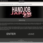 Promo Codes Handjob Japan